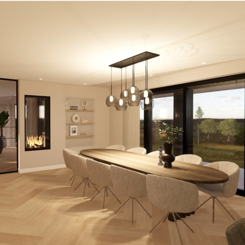 Interieurontwerp nieuwbouw villa Ootmarsum Interieurontwerp nieuwbouw villa Ootmarsum